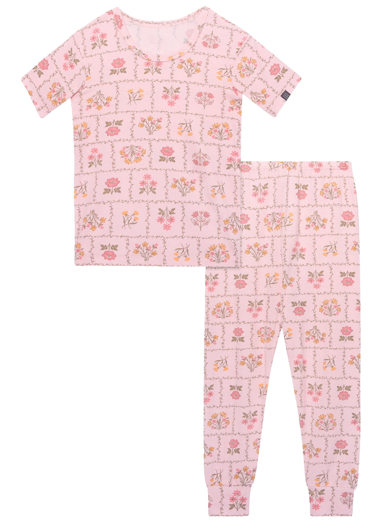 Modern Moments by Gerber Toddler Neutral Super Soft Pajama Set, 2-Piece, Sizes 12 Months-5T