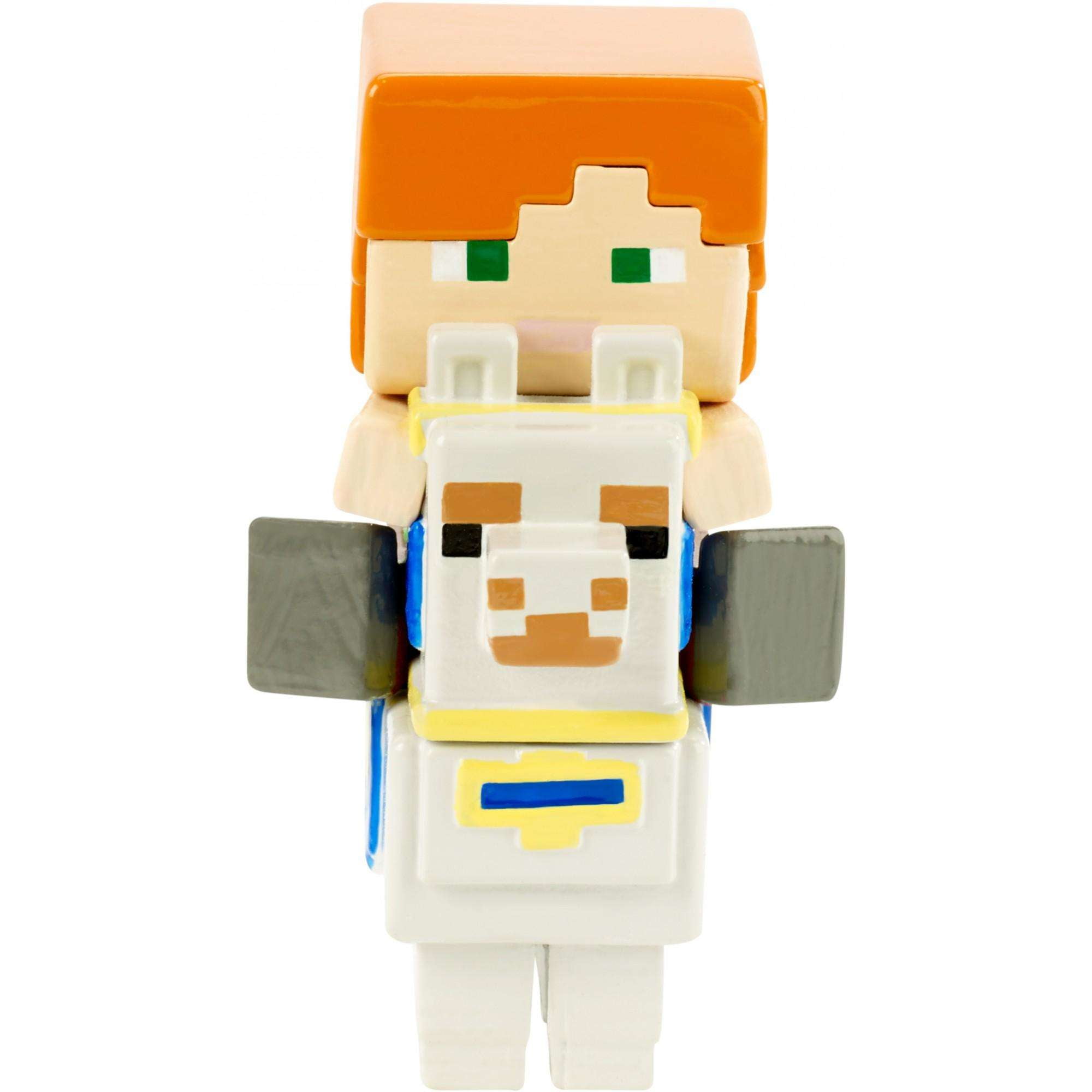 Minecraft Deluxe Mini Figure Riders Alex On Llama Figure