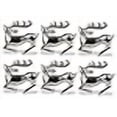 thumbnail image 3 of Design Imports Anneau de Serviette Cerf Argent Lot de 6, 3 of 4