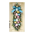 thumbnail image 1 of YWIYIUD 1PC Happy Easter Door Cover Easter Decorations, 71x35 Inch Easter Rabbit Eggs Door Banner Welcome Easter Banner Spring Theme Rabbit Door for Front Door Wall Indoor Outdoor Home Decor, 1 of 7