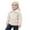 r-102White1, variant on MEZZALL Kids Loose Jacket Children Lattice Crop Jacket Boys Girls Baby Thick Warm Collar Coat Fashion Long Sleeve Outerwear Solid Color Coats Winter Cute Streetwear