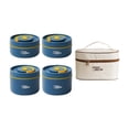thumbnail image 1 of keepw Convenient Storage Bento Lunch Box Adults Insulated Lunch Box Lightweight blue 4 floors, 1 of 6