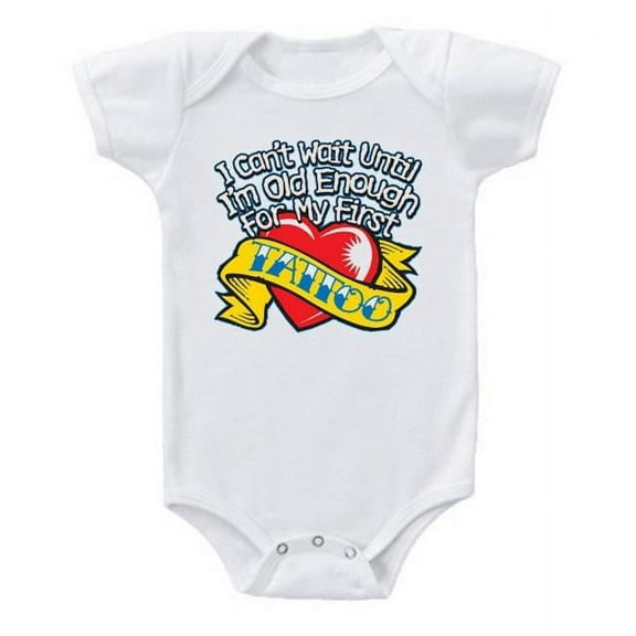 First Tattoo One Piece Romper