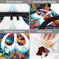 thumbnail image 4 of Peace Insulated Double Layered Lunch Bag | Large Capacity Two Compartment Meal Bag | Hand Carry Refrigerated Lunch Bags, 4 of 6