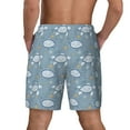 thumbnail image 4 of Balery Turtle Mens Swim Trunks Swim Shorts for Men Quick Dry Inseam Beach Shorts with Compression Liner Pocket-X-Large, 4 of 9