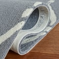 thumbnail image 5 of SAFAVIEH Four Seasons Rionach Geometric Polyester Area Rug, Grey/Ivory, 5' x 8', 5 of 11