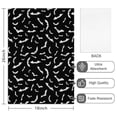 thumbnail image 2 of 2 Pcs Funny Kitchen Towels,Black Halloween Bats with White Microfiber Dish Towels,Kitchen Tea Towels,Kitchen Towel Set (18" X 26"), 2 of 7