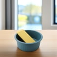 thumbnail image 2 of Minkissy 1Set Blue Plastic Washboard and Bucket for New Parents Hand Washing Clothes, 2 of 8