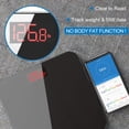 thumbnail image 3 of Bathroom Scales Digital Weight with BMI, Smart Weighing Body Scale with Easy-to-Read Backlit LED & Smartphone App sync with Bluetooth, Sturdy Tempered Glass, 400 lbs, Black, 3 of 9