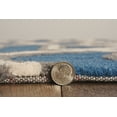 thumbnail image 6 of Linon Trio Sariay Hand Tufted Polyester 8'x10' Rug in Blue, 6 of 6