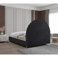 thumbnail image 4 of Meridian Furniture Milo Black Fabric Queen Bed, 4 of 7