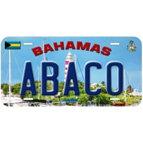Abaco TAG01 Bahamas Novelty Car License Plate