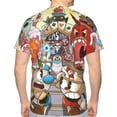 thumbnail image 2 of The Cuphead Show Shirt 3d Printed T Shirt Crewneck Short Sleeve Top Tees For Mens, 2 of 6