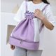 thumbnail image 3 of Minnieouse Bolsa de gimnasio para adultos, impermeable informal para Fitness, ropa, pantalones, paraguas, bolsas de natación con separación seca y Envolturas para manijas de equipaje Púrpura claro Minnieouse AP018658-04, 3 of 6