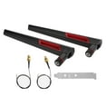 thumbnail image 2 of Antenne Externe, 2 Pcs IPEX4 vers SMA Câble IPE SMA Wi Fi Bluetooth Antenne Externe Technologie de Pointe, 2 of 14