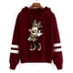 thumbnail image 3 of Sudadera con capucha de Minnie Mouse de Disney para niño y niña, ropa con capucha de Mickey, Top con capucha Y2k de los 90, Kawaii, Harajuku, dibujos animados de Anime, 3 of 5