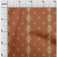 thumbnail image 1 of oneOone Silk Tabby Fabric Stripe & Swirl Ikat Fabric Prints By Yard 42 Inch Wide, 1 of 4