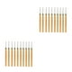 thumbnail image 2 of Wosthever 10 Pieces Wig Crochet Professional Wear-resistant Extension Supplies Hair Sewing DIY Repair Needle Tools Hook Handle Rosa roja 2Conjunto, 2 of 6