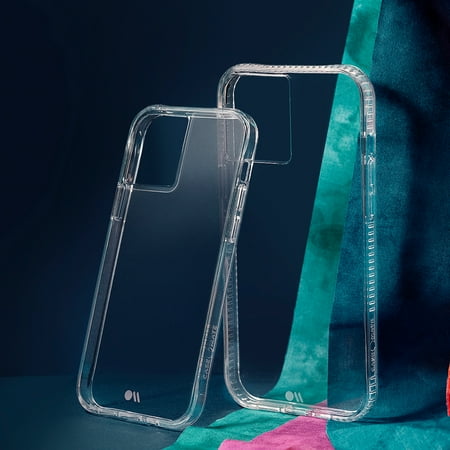 Case-Mate - Tough Clear Plus Hardshell Case w/ Antimicrobial for iPhone 13 Pro Max - Clear