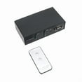 thumbnail image 1 of 2 in 4 Out VGA Splitter Switcher Video Game Distribution 350MHz Support 1920x1440 with IR Remote Control US PLUG, 1 of 6