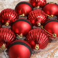 thumbnail image 3 of 12 bolas decorativas para árbol de Navidad con purpurina, color A, 3 of 5