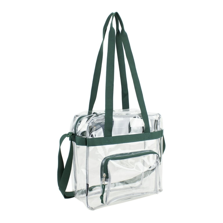 Eastsport Unisex Clear Stadium Approved Tote Green Walmart