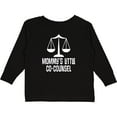 thumbnail image 3 of Inktastic Lawyer Mommy Little Co Counsel Boys or Girls Long Sleeve Toddler T-Shirt, 3 of 5