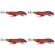 thumbnail image 1 of Plantilla de calamar luminosa artificial de 130 mm con gancho para equipo de pesca al aire libre (estilo A), 1 of 2