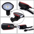 thumbnail image 1 of Luz Trasera Delantera Para Bicicleta, Bocina Impermeable De 120 Decibeles, Juego De Faros Delanteros Para Bicicleta Recargables Por USB Fáciles De Instalar Para Ciclismo, 1 of 7
