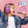 thumbnail image 3 of Move2Play Kidz Bop Wired Headphones for Kids | Microphone | 3.5mm Plug | Volume Limiting 85dB/94dB | Soft Pads | Adjustable | School Use | Gift 3 4 5 6 7 8+ Year Old Girls Boys Toddlers, 3 of 8