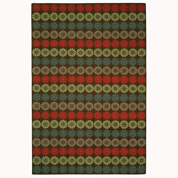 Martha Stewart  by  Puzzle Geometric Wool Rug Mulberry 5'6" x 8'6" 6' x 9', 5' x 8' Indoor Living Room, Bedroom, Dining Room Rectangle