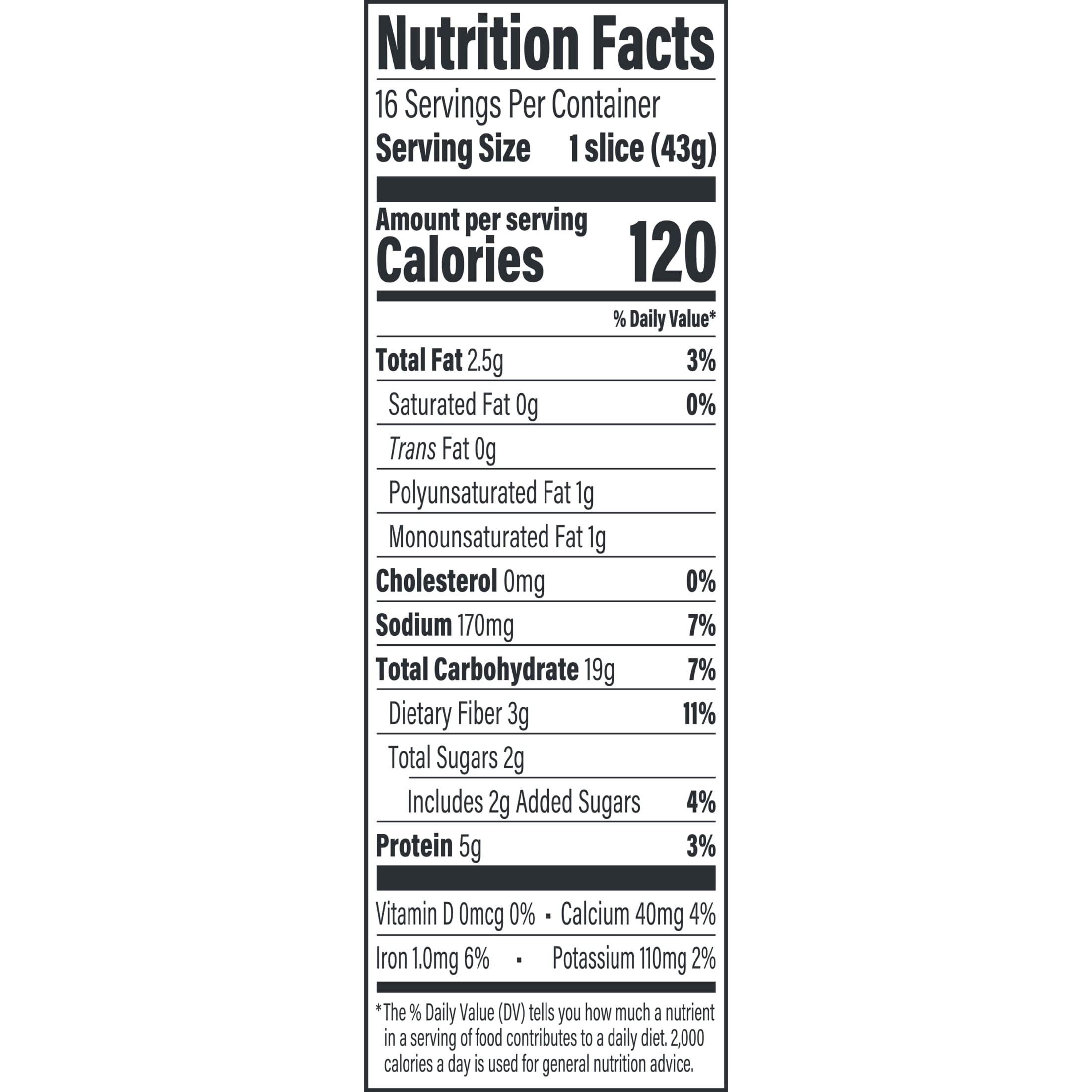 Oroweat Whole Grains Healthnut Bread, 24 oz, Multigrain Bread, Bag