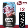 thumbnail image 3 of Dr Pepper Zero Sugar Creamy Coconut Soda Pop, 12 fl oz, 12 Pack Cans, 3 of 12