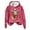 Hot Pink, variant on Women's Hoodies Sweatshirts Western Cow Print Sweatshirt for Women Soft Cozy Everyday Casual Top Black M