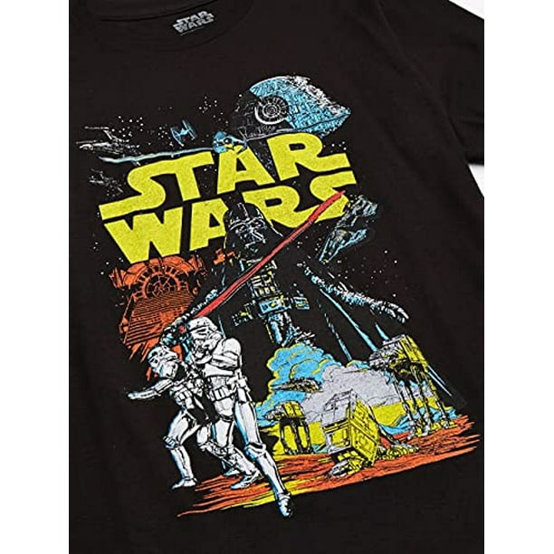 Camiseta Star Wars Rebel Classic Graphic para hombre negra XXL Star Wars STAR WARS Bodega Aurrera en linea