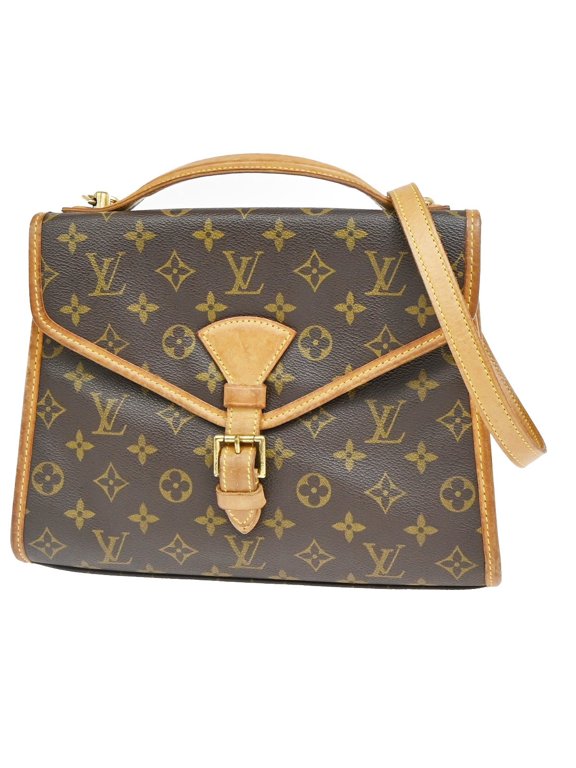 Pre-Owned Louis Vuitton Beverly Monogram Canvas Brown Canvas Briefcase Bag
