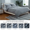 thumbnail image 3 of EastVita Pom Pom Duvet Cover Queen Size, 3 Pieces Soft Washed Microfiber Duvet Cover Set with Zipper Closure, 3 of 8