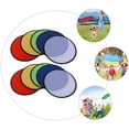 thumbnail image 3 of BESTYASH 10Pcs Wear Resistant Polyester Flying Disc Set Foldable Design for Outdoor Entertainment, 3 of 8