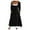 Black, variant on Lindreshi Fall Dresses for Women 2025 Homecoming Dresses Women's Casual Crewneck Long Sleeve Pullover Patchwork Pleated Solid Color Button Dress