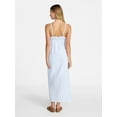 thumbnail image 2 of No Boundaries Striped Cami Maxi Dress, Women's XXS-XXL, 2 of 4