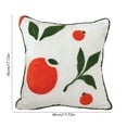 thumbnail image 3 of Orange Embroidered Pillowcase Fruit Pillow Cover Home Decoration, 3 of 6