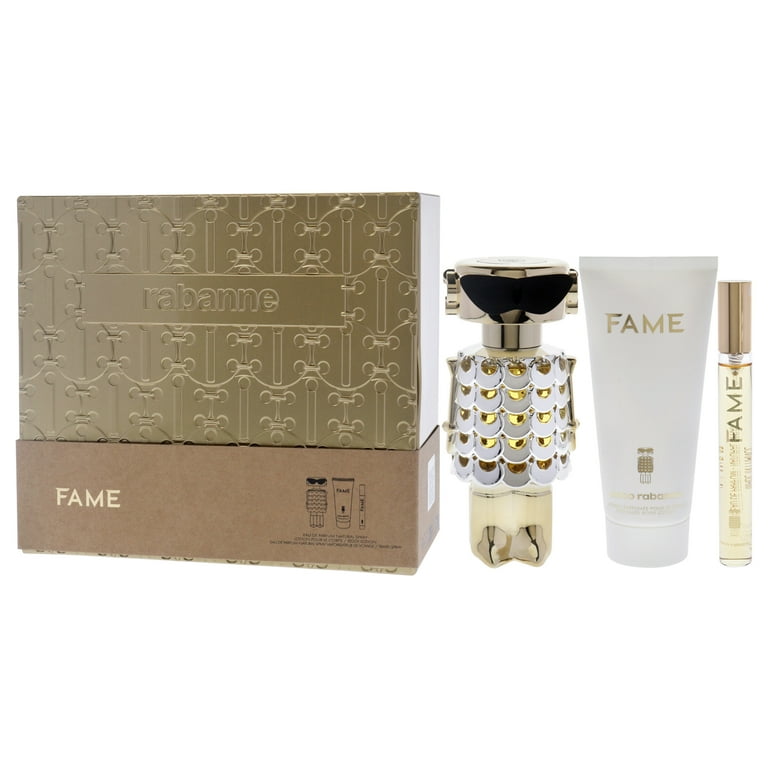 Paco Rabanne Fame Women's 3 Piece Fragrance Gift Set (2.8 OZ Eau