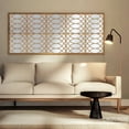 thumbnail image 6 of Ekena Millwork 15 3/8"W x 15 3/8"H x 1/4"T Medium Otis Decorative Fretwork Wood Wall Panels, Walnut, 6 of 18