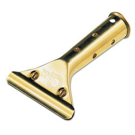 Unger Golden Clip - Unger Golden Clip Window Pro Brass Squeegee Handle, Each (UNGGS00)