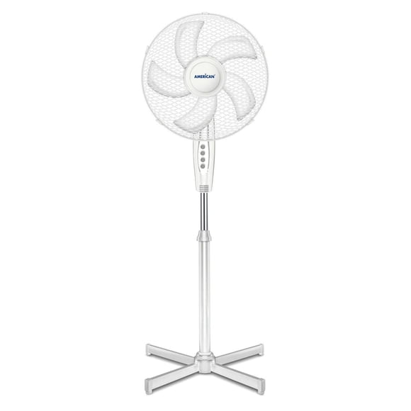 Ventilador Pedestal American 7316 16 Pul 3 Vel Silencioso