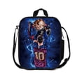 thumbnail image 2 of Messi 3D Football Insulation Lunch Bag School Lunch Box Handbag Picnic Boxsiniker, 2 of 4
