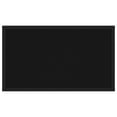 thumbnail image 3 of vidaXL Console Table Black 60x35x75 cm Tempered Glass, 3 of 4