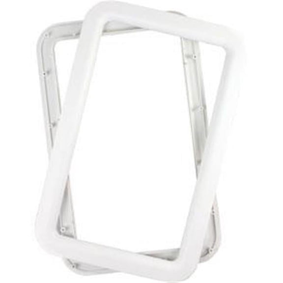 11011 RV Parts For Reporting Door Window Frame, White