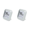 thumbnail image 4 of Ounissouiy Cocina LCD Temporizador digital Ejercicio Estudiar Yoga Control táctil Pantalla grande Cuenta regresiva Alarma Cronómetro Gadget de No.01 2Conjunto, 4 of 6