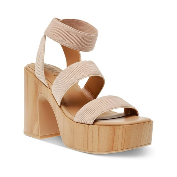 Wild Pair Womens Scarlitt Faux Leather Ankle Strap Pumps